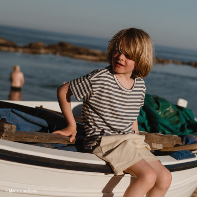 Oversized tee s/s stripes