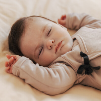 Cross-over newborn suit cashmere-blend